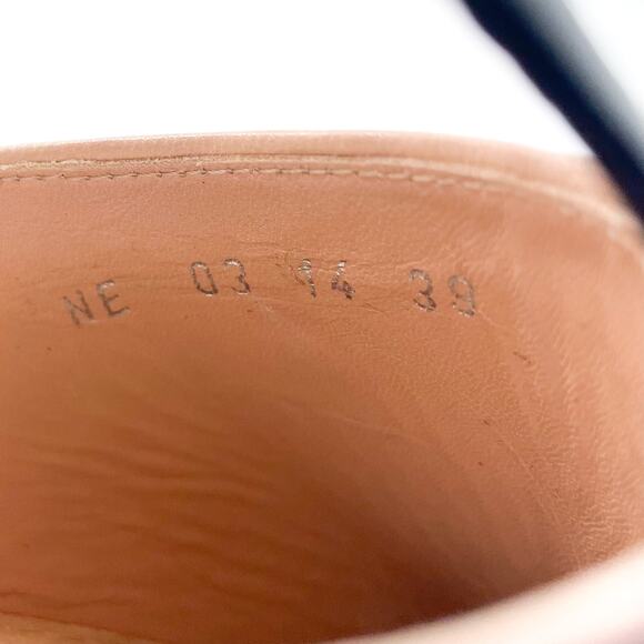 Dior Decli Defile Pumps Raf Simons Beige Leather Strappy Heels Pointed Sz 39 / 9 - Picture 13 of 15